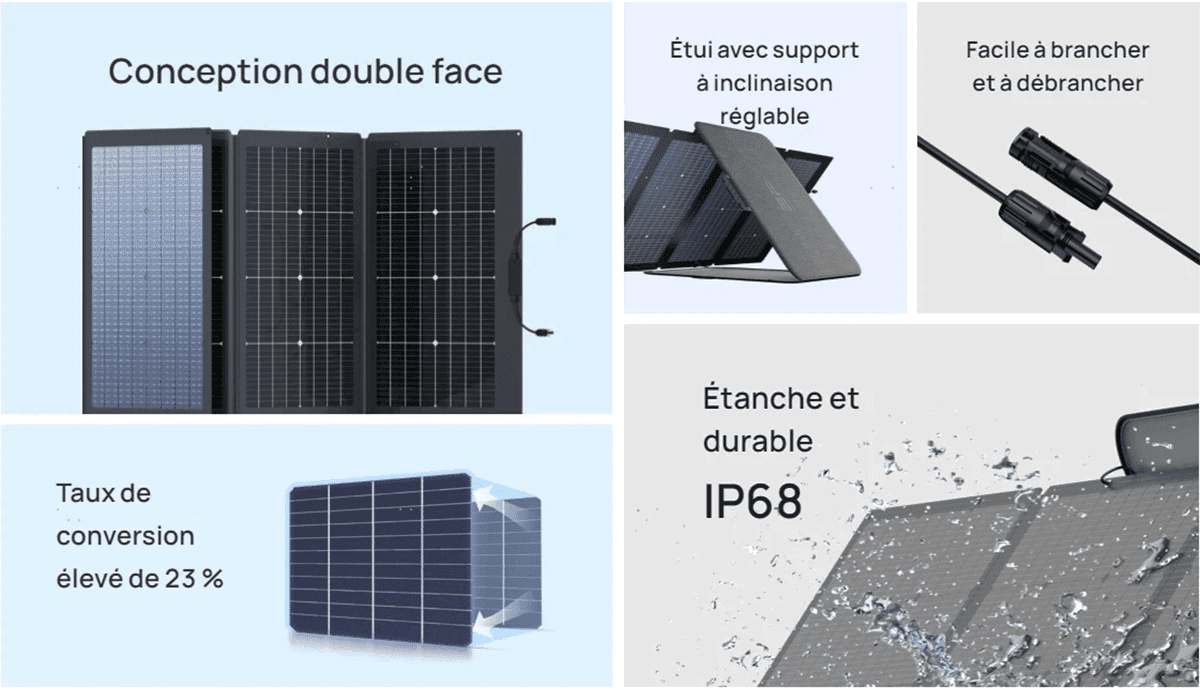 découvrez les avantages des panneaux bifaciaux, qui maximisent la production d'énergie solaire en captant la lumière des deux côtés. idéaux pour optimiser votre installation photovoltaïque, ces panneaux offrent une efficacité accrue et un rendement supérieur, tout en s'intégrant harmonieusement dans votre environnement.