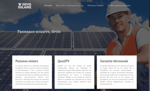 obtenez votre devis solaire personnalisé en quelques clics. comparez les offres des installateurs de panneaux solaires près de chez vous et faites des économies sur votre facture d'électricité tout en contribuant à la transition énergétique.