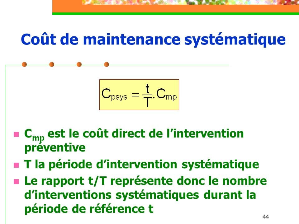 découvrez tout ce qu'il faut savoir sur les coûts de maintenance : définition, facteurs influents, estimation et meilleures pratiques pour optimiser vos budgets tout en assurant la durabilité de vos équipements.