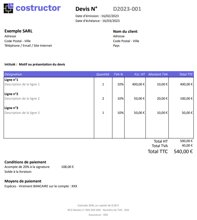 obtenez votre devis gratuit en ligne en quelques clics ! profitez de notre service rapide et facile pour comparer les prix et choisir l'option qui vous convient le mieux. transformez vos projets en réalité sans frais supplémentaires.