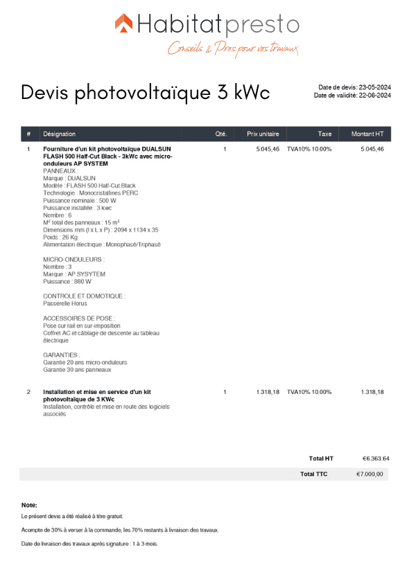 obtenez votre devis photovoltaïque gratuit en quelques clics et découvrez comment profiter des avantages de l'énergie solaire. comparez les offres et faites le choix idéal pour votre maison ou entreprise.