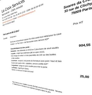 obtenez un devis serrurier gratuit et instantané pour tous vos besoins en serrurerie. que ce soit pour une urgence, une installation ou une réparation, nos experts vous offrent des tarifs transparents et compétitifs.