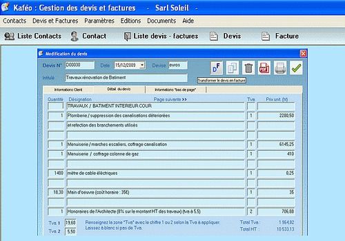 découvrez notre logiciel de devis gratuit, idéal pour simplifier la création de vos devis en quelques clics. profitez d'une interface intuitive et de fonctionnalités avancées pour optimiser votre gestion commerciale.