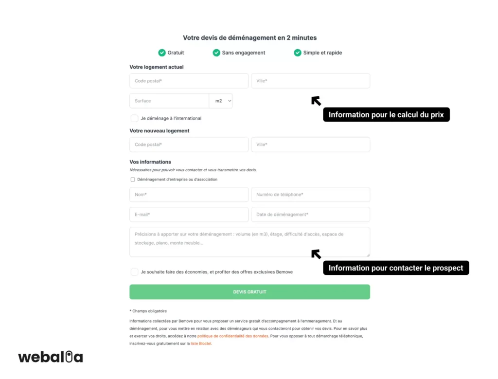 obtenez rapidement des estimations précises et personnalisées grâce à notre simulateur de devis. comparez les prix et choisissez l'option qui correspond le mieux à vos besoins.