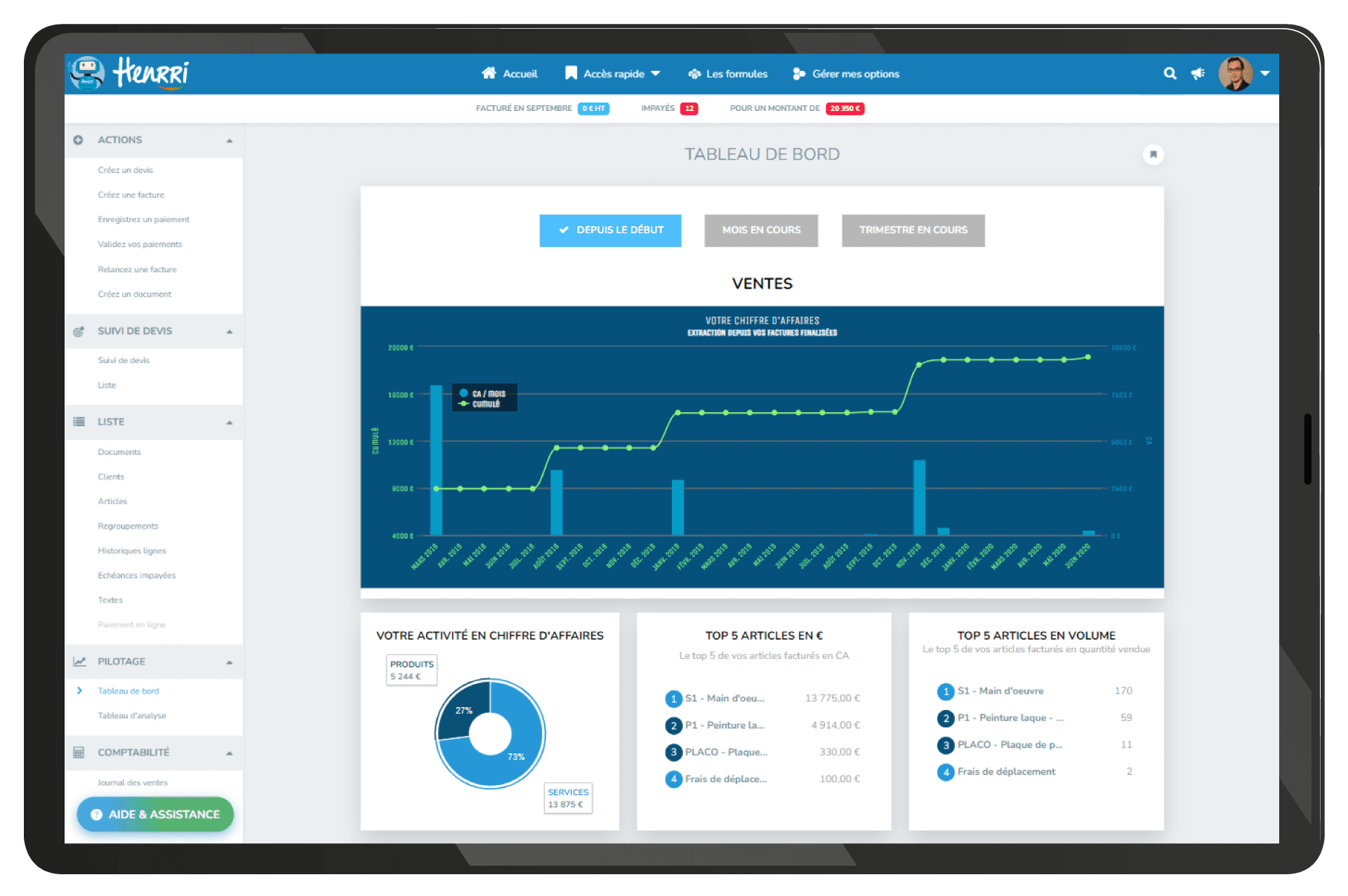 découvrez notre logiciel multi devis gratuit, conçu pour simplifier la gestion de vos devis professionnels. créez, personnalisez et gérez vos devis en quelques clics, tout en bénéficiant d'une interface intuitive et d'outils puissants pour optimiser votre workflow.