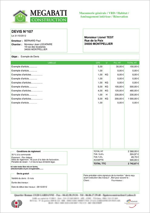 obtenez rapidement votre devis gratuit pour tous vos projets de bâtiment. comparez les offres des professionnels et faites le choix qui correspond à vos besoins et votre budget.