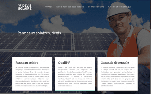 obtenez votre devis photovoltaïque personnalisé et découvrez comment l'énergie solaire peut réduire vos factures d'électricité tout en préservant l'environnement. comparez les offres et choisissez la solution adaptée à vos besoins.