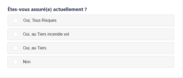 obtenez un devis d'assurance auto gratuit en quelques clics! comparez les meilleures offres et choisissez la protection idéale pour votre véhicule sans engagement. simplifiez votre recherche d'assurance avec notre service en ligne.