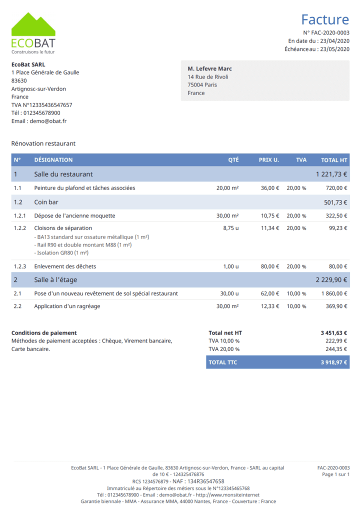 obtenez votre devis et facture pour vos travaux de bâtiment gratuitement. simplifiez vos démarches et comparez les prix des artisans pour réaliser vos projets en toute sérénité.