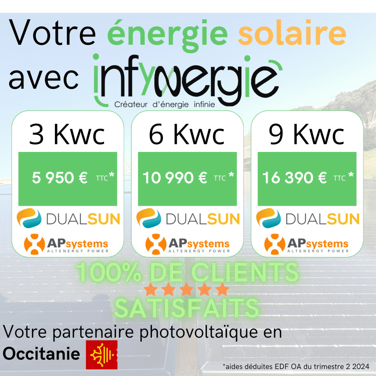 obtenez votre devis gratuit pour des installations photovoltaïques et découvrez comment réduire votre facture d'électricité tout en contribuant à la transition énergétique. profitez d'une énergie renouvelable et durable sur mesure pour votre foyer.