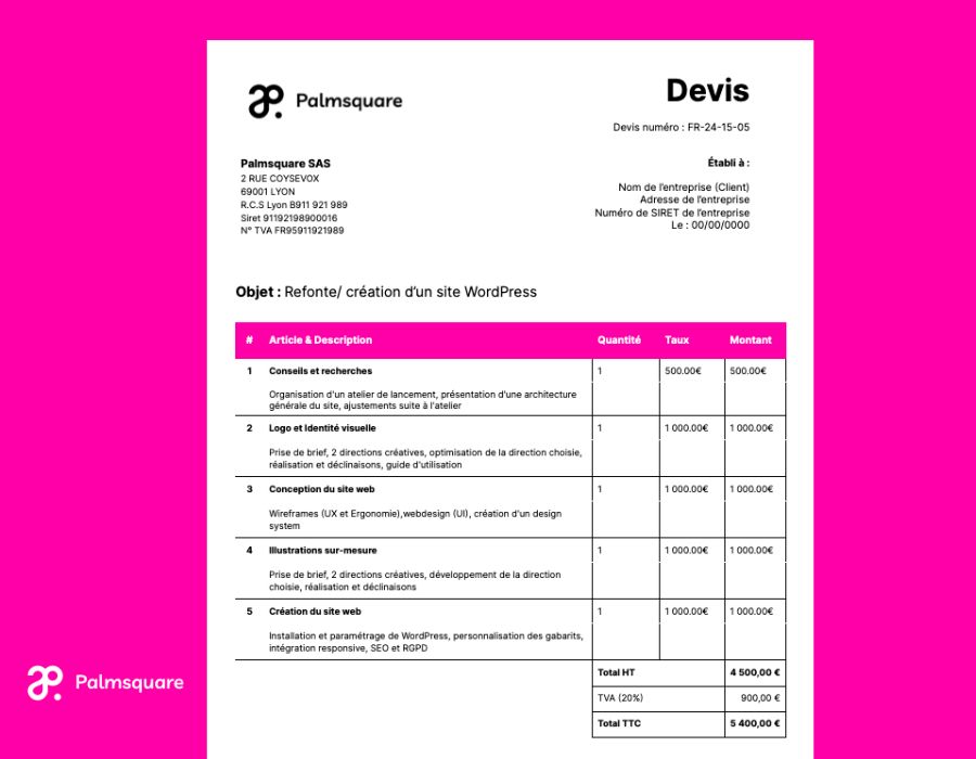 obtenez votre devis gratuit pour la création de site internet personnalisé. profitez d'une analyse professionnelle et de solutions adaptées à vos besoins en quelques clics.