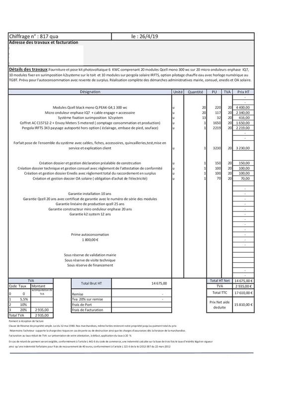 obtenez votre devis personnalisé pour l'installation de panneaux solaires et réduisez vos factures d'électricité tout en préservant l'environnement. contactez-nous dès maintenant pour une estimation gratuite et adaptée à vos besoins.
