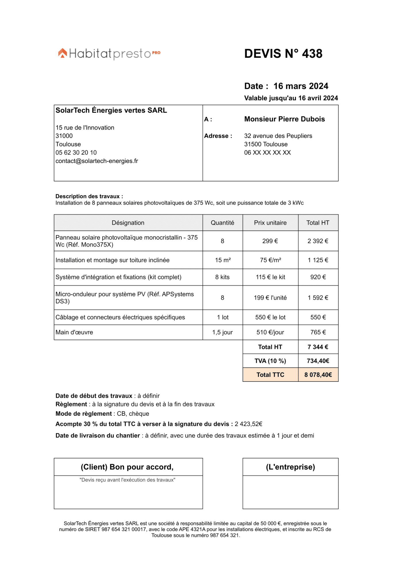 obtenez votre devis personnalisé pour l'installation de panneaux solaires. comparez les offres et profitez d'économies d'énergie tout en préservant l'environnement. demandez votre devis gratuit dès aujourd'hui !