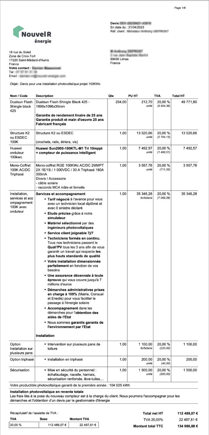 obtenez des devis photovoltaïques avantageux pour votre projet d'énergie solaire. comparez les offres des meilleurs fournisseurs et faites des économies sur votre installation tout en préservant l'environnement.
