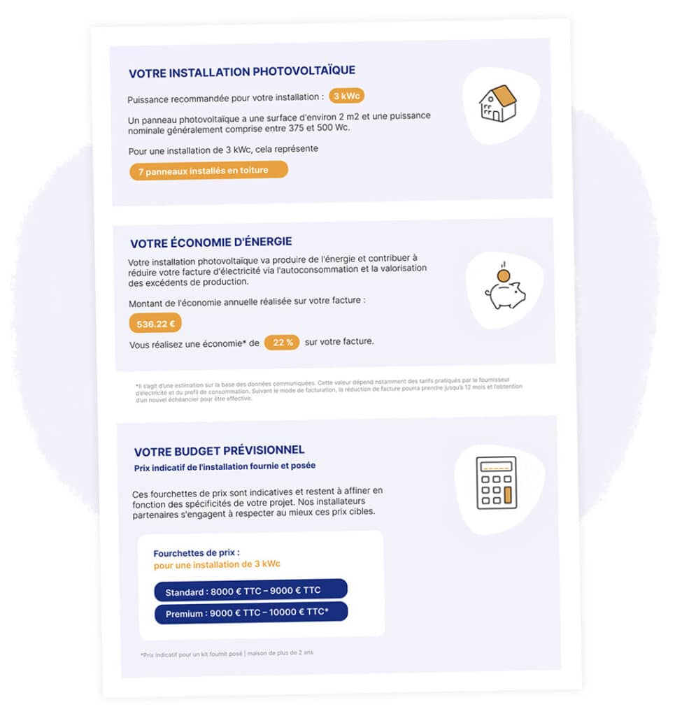 obtenez votre devis solaire gratuit en quelques clics ! évaluez les économies d'énergie et les avantages d'une installation photovoltaïque. profitez d'une estimation personnalisée et sans engagement pour votre projet solaire.