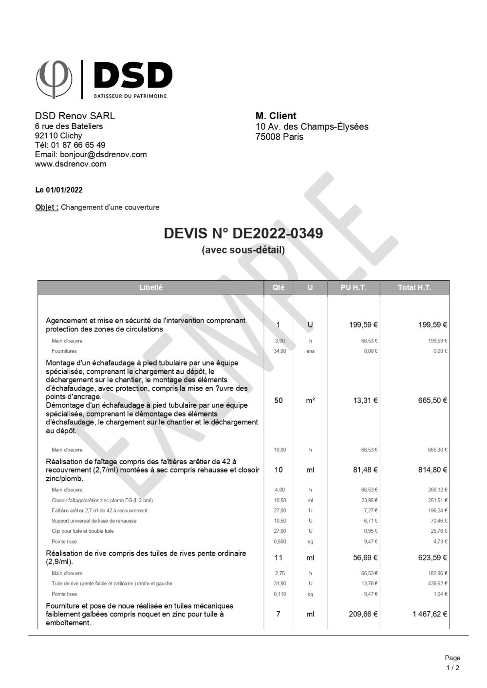 obtenez votre devis toiture gratuit en quelques clics ! comparez les offres des professionnels et choisissez la meilleure solution pour vos travaux de toiture. profitez d'une estimation rapide et sans engagement pour améliorer votre maison.