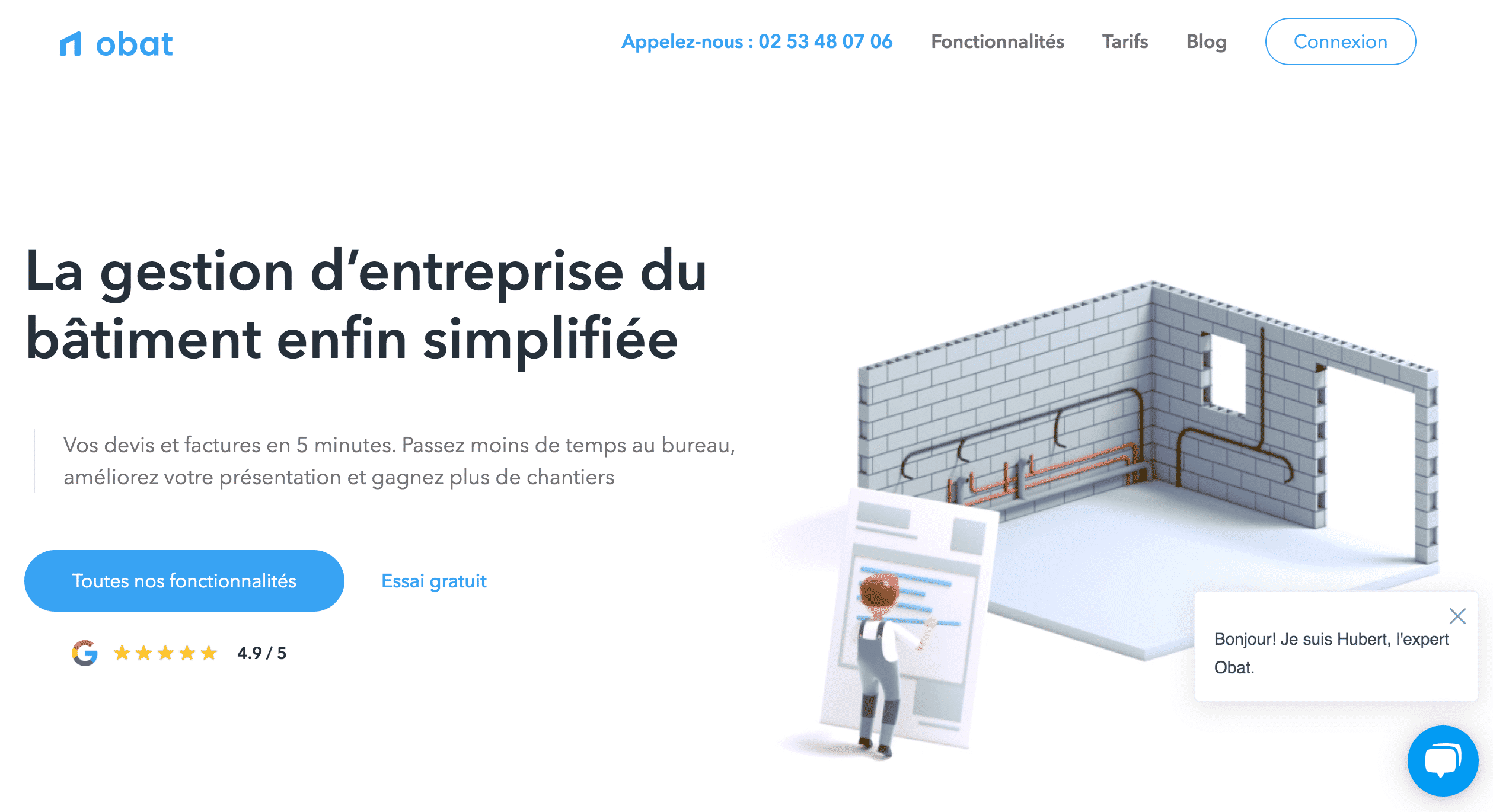 découvrez notre logiciel de devis bâtiment gratuit, conçu pour simplifier la gestion de vos projets. créez des devis professionnels en quelques clics, optimisez votre temps et améliorez la rentabilité de vos chantiers. essayez-le dès maintenant!