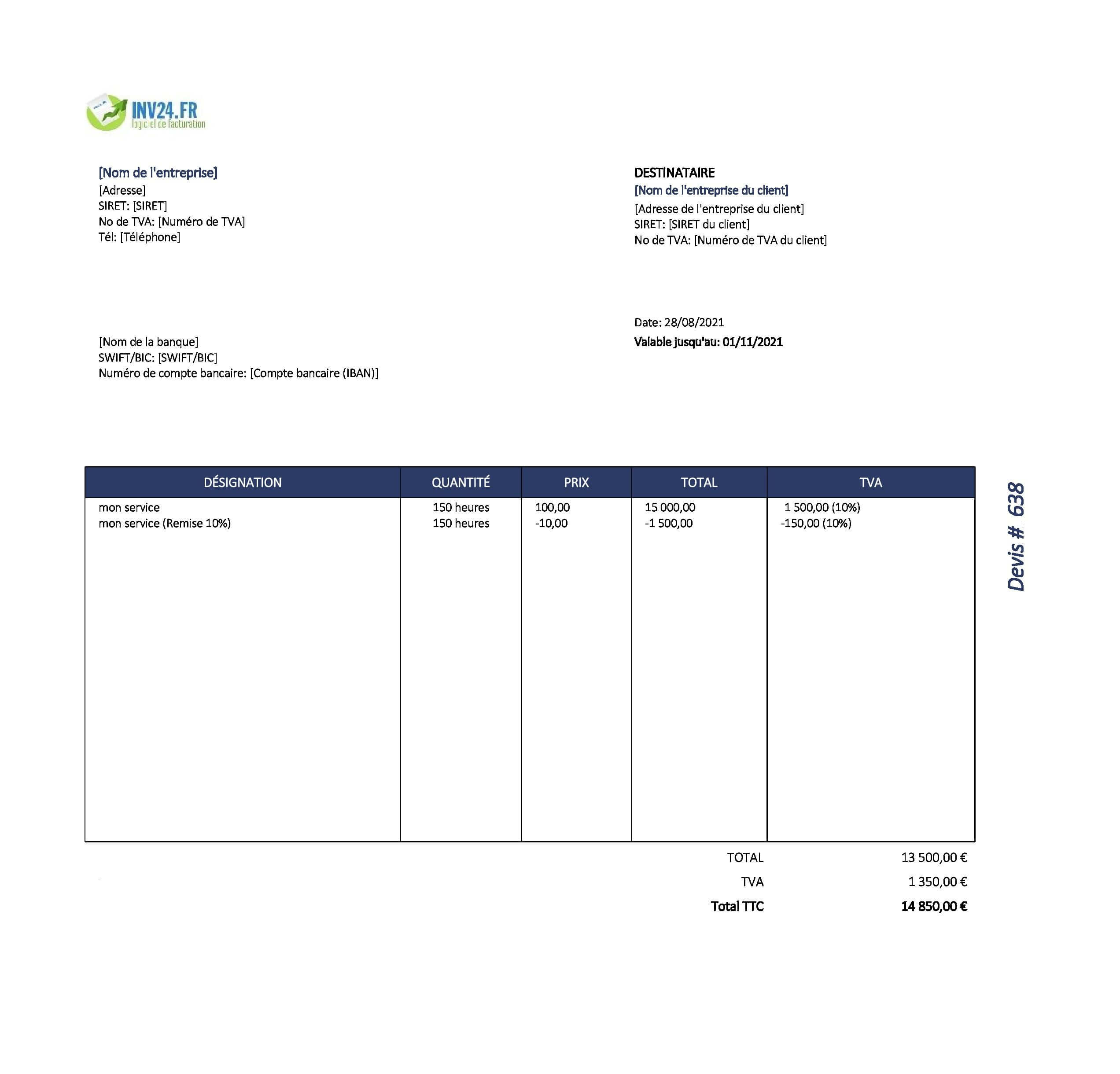 obtenez un modèle de devis bâtiment gratuit pour simplifier vos projets de construction. ce modèle vous aidera à chiffrer vos travaux facilement et efficacement, tout en assurant une présentation professionnelle.