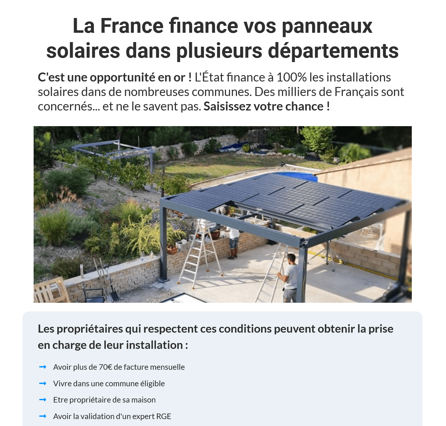 découvrez nos solutions de paiement flexibles pour votre devis photovoltaïque. facilitez l'accès à l'énergie solaire avec des options adaptées à votre budget et bénéficiez d'une transition énergétique durable.