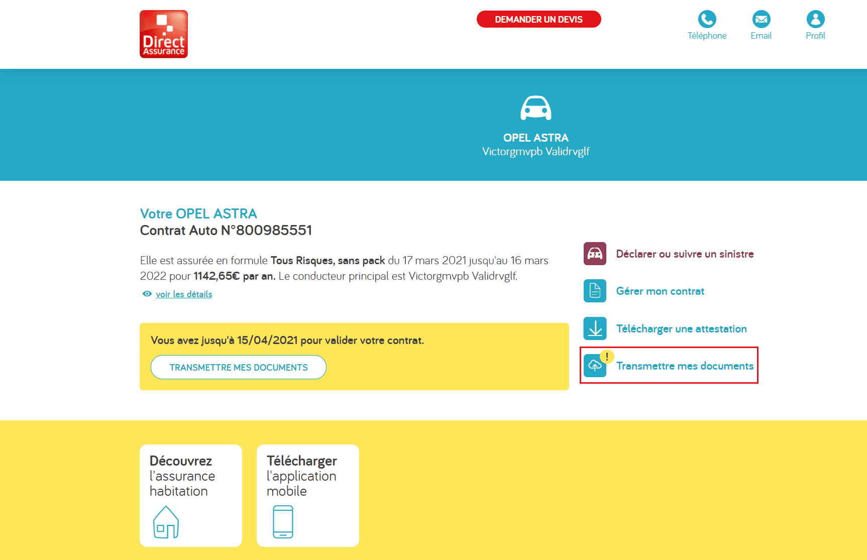 obtenez rapidement votre devis d'assurance voiture en ligne et comparez les meilleures offres sur le marché. simplifiez vos démarches et trouvez la couverture adaptée à vos besoins en quelques clics.