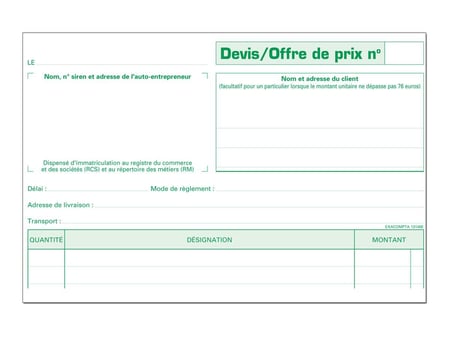 obtenez votre devis auto-entrepreneur gratuit en quelques clics. comparez les offres adaptées à vos besoins et démarrez votre activité en toute confiance grâce à des conseils personnalisés.