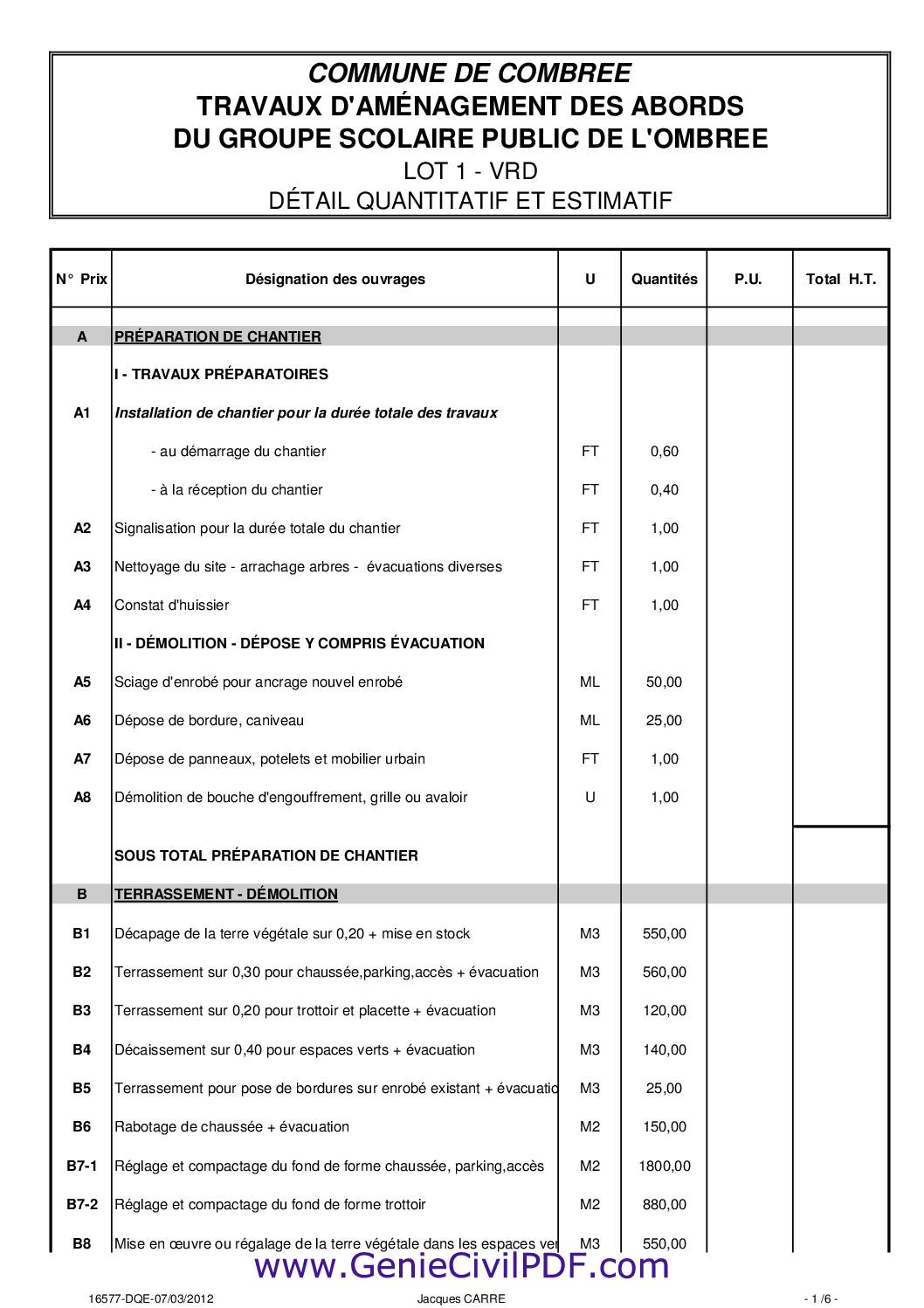 obtenez votre devis bâtiment gratuit en format pdf en quelques clics. simplifiez vos projets de construction avec notre outil facile à utiliser, vous permettant de personnaliser et d'obtenir rapidement vos estimations de coûts. parfait pour les professionnels et les particuliers.