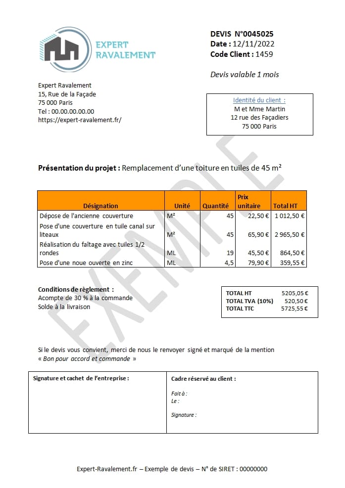 obtenez votre devis couvreur gratuit en quelques clics. comparez les offres des professionnels pour des travaux de couverture de qualité, adaptés à vos besoins et à votre budget.