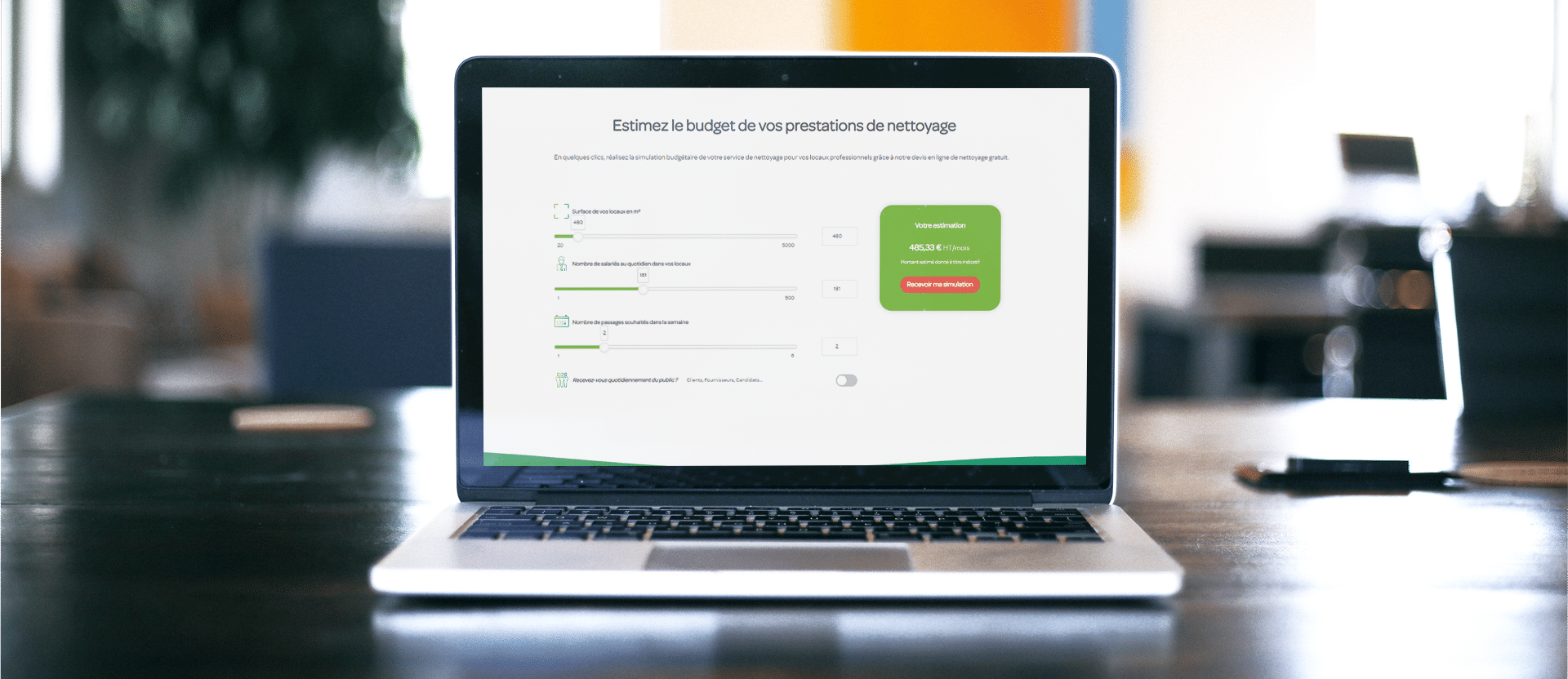 obtenez votre devis en ligne gratuit en quelques clics. comparez les tarifs et services pour réaliser vos projets en toute sérénité. simplifiez vos démarches avec notre plateforme intuitive.