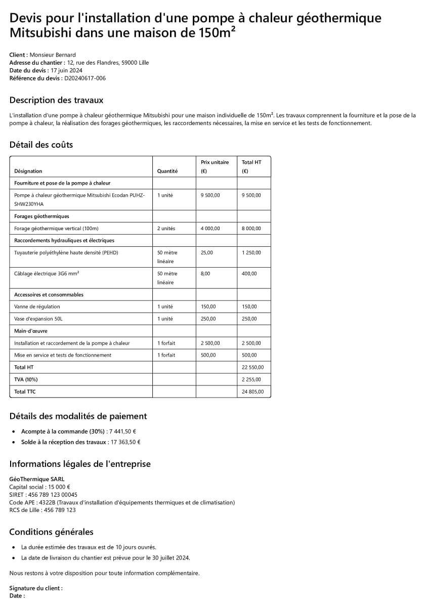 obtenez votre devis personnalisé pour l'installation d'une pompe à chaleur. comparez les prix, bénéficiez de conseils d'experts et choisissez la solution la plus adaptée à vos besoins énergétiques. réalisez des économies tout en améliorant votre confort thermique.