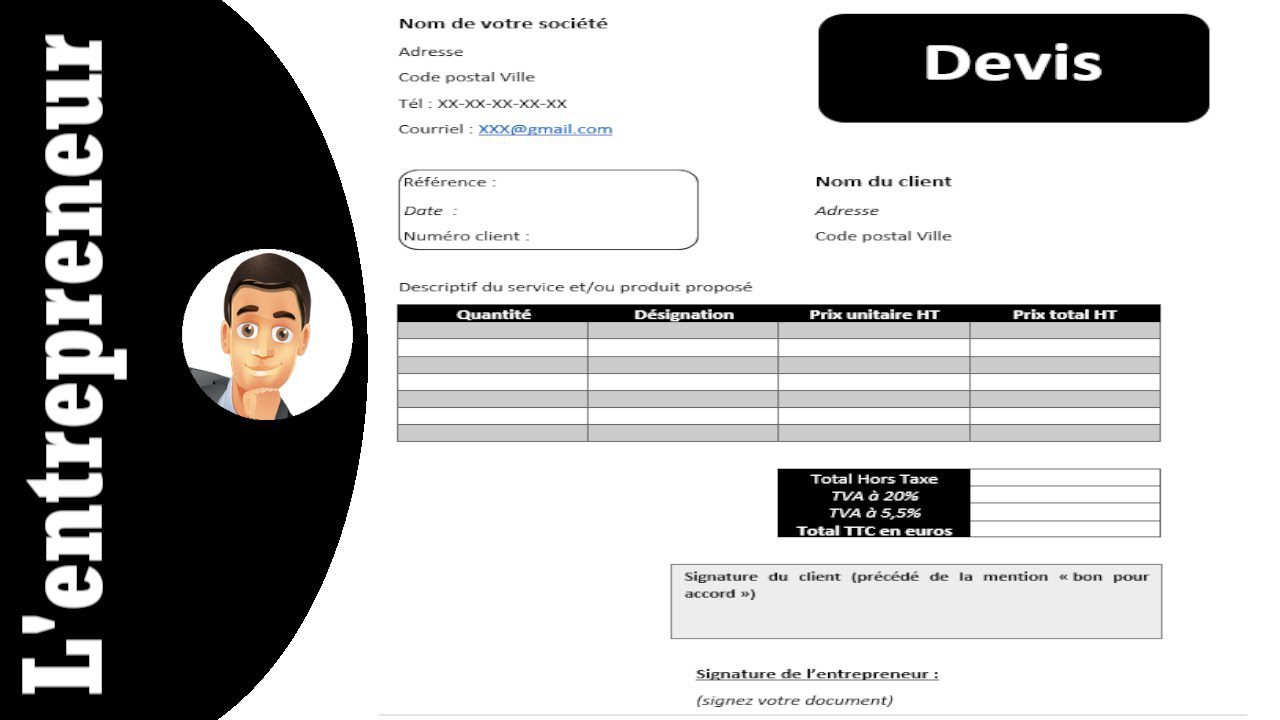 obtenez facilement des devis professionnels avec notre modèle word gratuit. personnalisez-le selon vos besoins et gagnez du temps dans la rédaction de vos propositions.