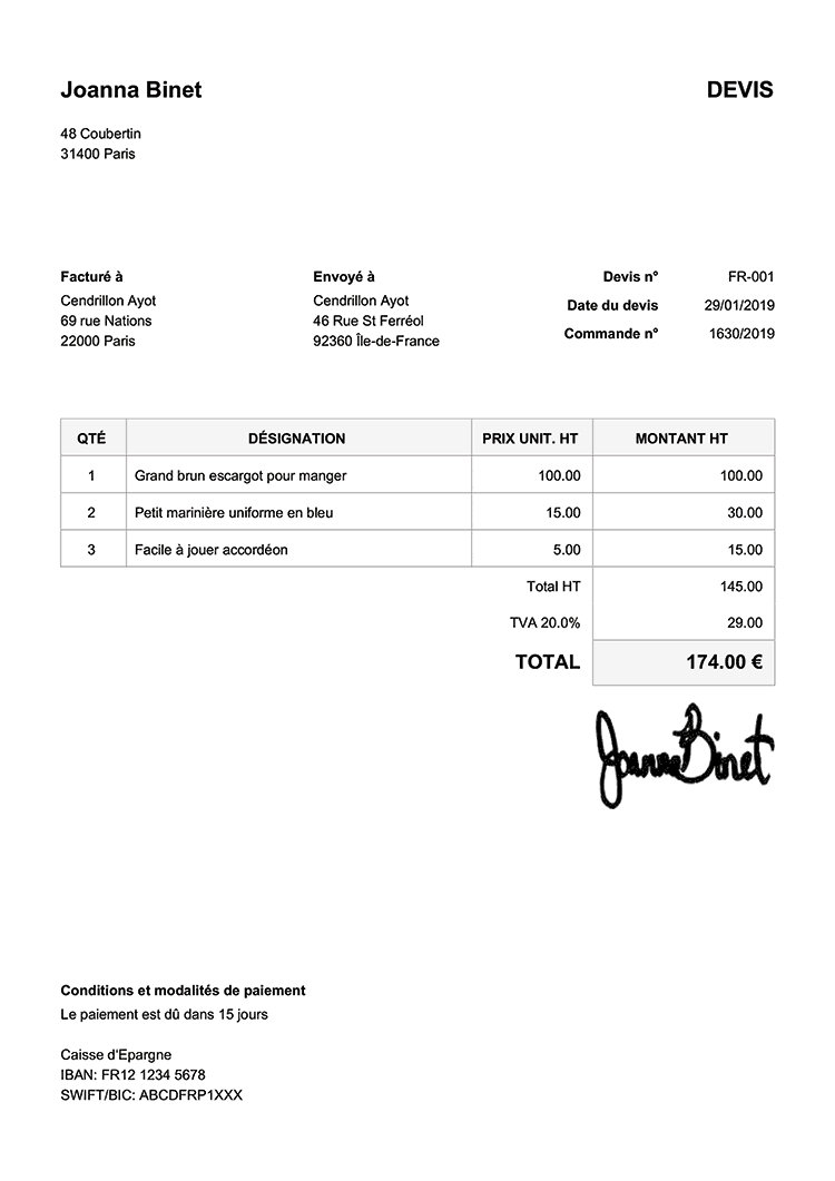 découvrez notre outil en ligne pour générer des factures et devis gratuits en quelques clics. simplifiez votre gestion administrative et personnalisez vos documents professionnels avec efficacité.