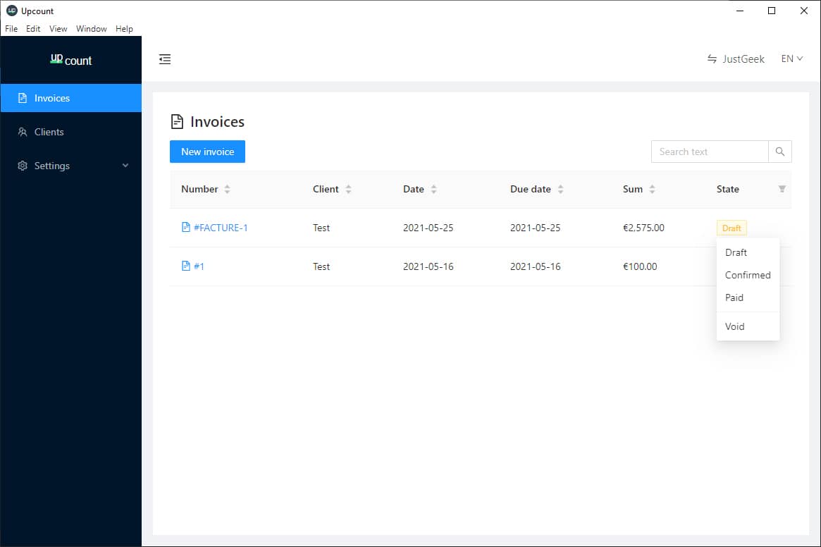 découvrez notre logiciel de facturation gratuit, simple et efficace, conçu pour faciliter la gestion de vos factures. profitez de fonctionnalités avancées pour suivre vos ventes et optimiser votre comptabilité sans frais !