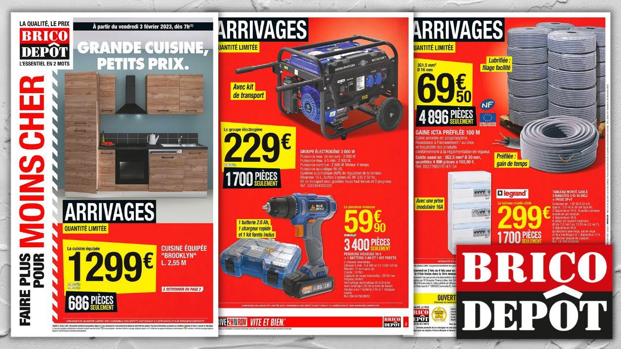 obtenez votre devis gratuit chez brico dépôt et réalisez vos projets de bricolage en toute sérénité. profitez de notre large sélection de matériaux et d'outils de qualité pour transformer vos idées en réalité.