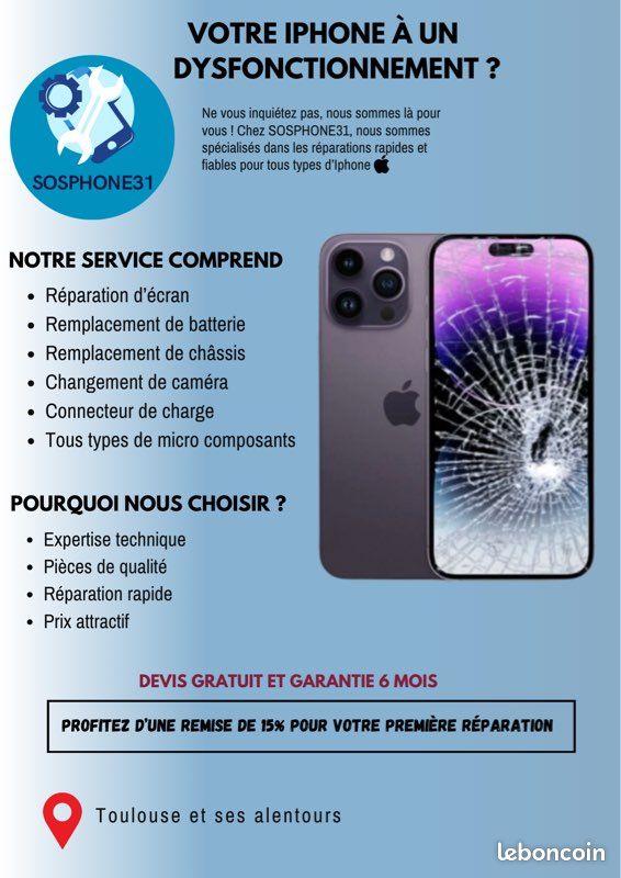 obtenez un devis gratuit pour la réparation de votre smartphone en quelques clics. notre équipe d'experts est prête à redonner vie à votre appareil tout en garantissant un service rapide et efficace. contactez-nous dès aujourd'hui !